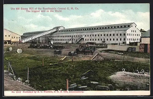 AK Randfontein, the 600 Stamp Mill