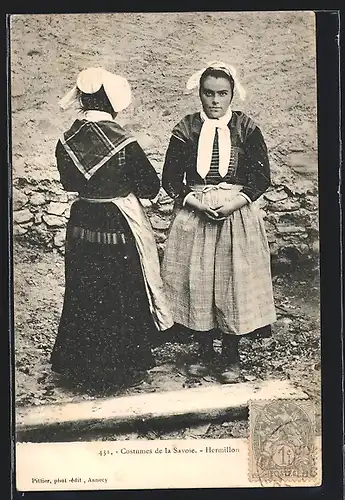 AK Hermillon /Auvergne, Costumes de la Savoie