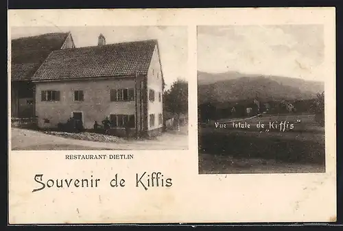 AK Kiffis, Restaurant Dietlin, Vue totale