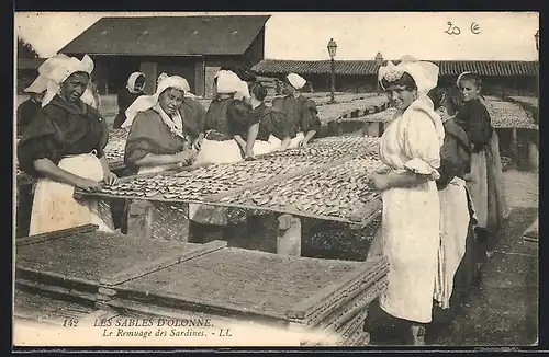 AK Les Sables d`Olonne, Le Remuage des Sardines, Fischerei