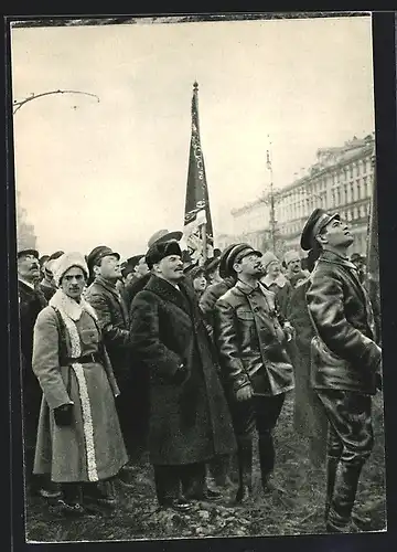 AK Vladimir Iljic Lenin bei einer Tagung