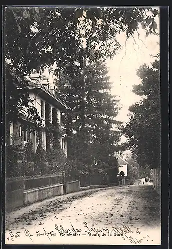 AK Colombier, Route de la Gare