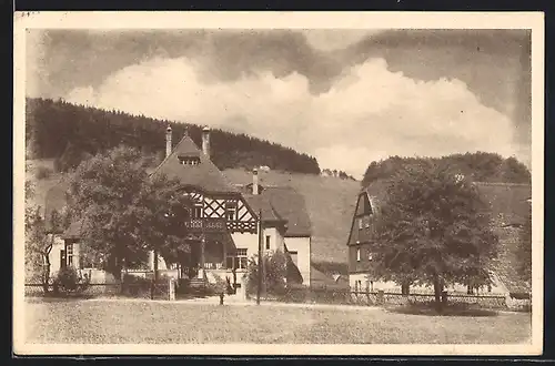 AK Oelsen, Erholungsheim des Heimatschutzes in Biendorf