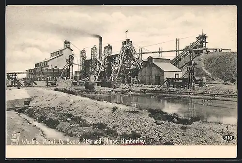 AK Kimberley, De Beers Diamond Mines, Washing Plant