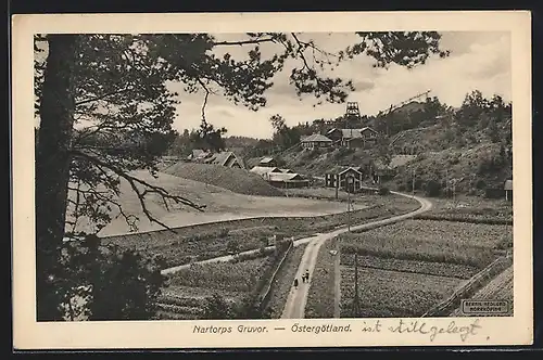 AK Östergotland, Nartorps Gruvor, Bergbau