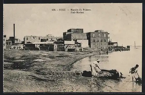 AK Suez, Partie am Strand