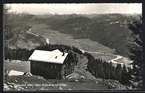 AK Bayreuther Hütte mit Blick ins Inntal