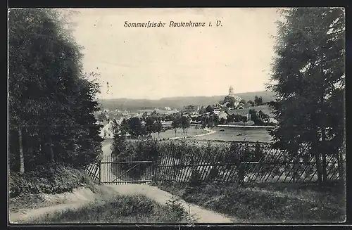 AK Rautenkranz, Blick vom Wildgatter aus