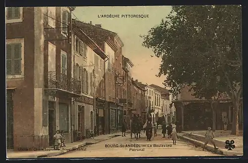 AK Bourg-St-Andèol, Le Boulevard Patronal