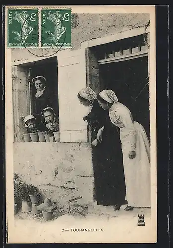 AK Touraine, Tourangelles, Femmes à la maison, Type du Centre