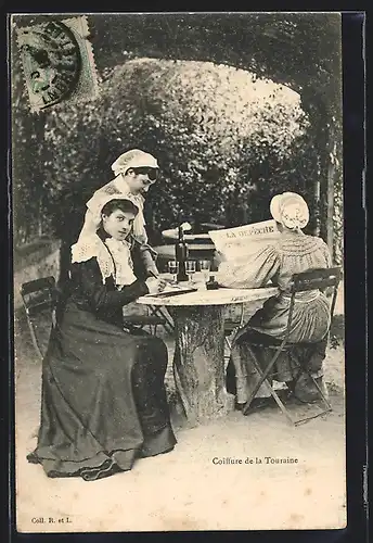 AK Touraine, Coiffure de la Touraine, Types du Centre