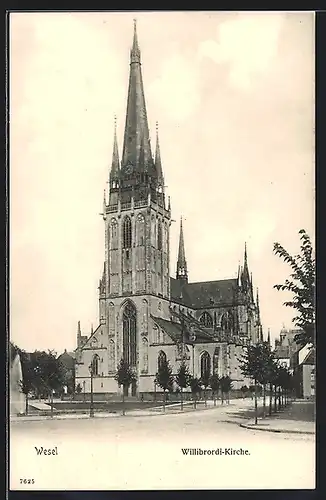 AK Wesel / Rhein, Willibrordi-Kirche