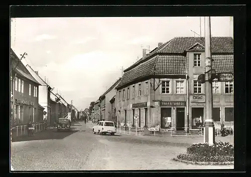 AK Brehna /Bitterfeld, Strasse der Deutsch-Sowjetischen Freundschaft