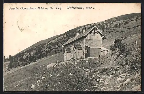 AK Oetscher-Schutzhaus, Berghütte am Oetscher