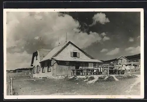 AK Damböckhaus auf dem Schneeberg, Gesamtansicht