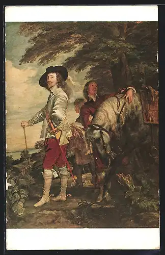 Künstler-AK Karl I., König von England