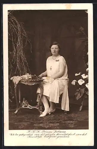 AK H. K. H. Prinses Juliana von den Niederlanden