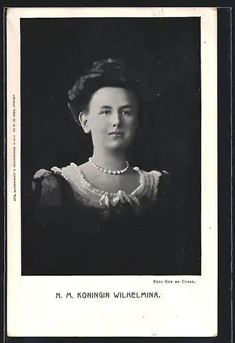 AK H. M. Koningin Wilhelmina von den Niederlanden