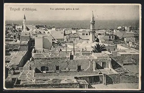 AK Tripoli, Vue générale prise à vol