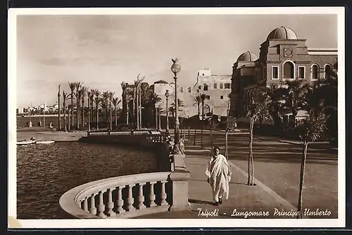 AK Tripoli, Lungomare Principe Umberto