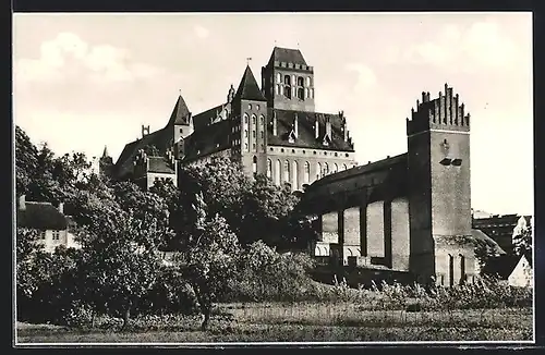 AK Marienwerder / Kwidzyn, Blick auf das Schloss