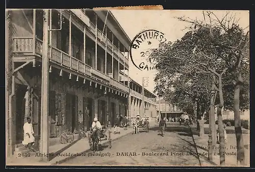 AK Dakar, Boulevard Pinel Laparde, La Poste