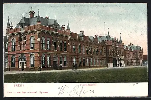 AK Breda, Chassé-Kazerne, Blick auf die Kaserne