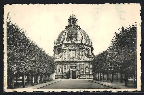 AK Montaigu, Basilique - Facade