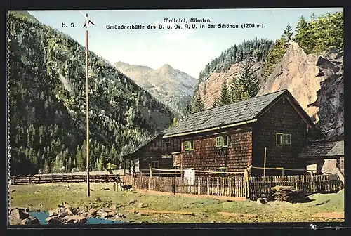 AK Gmündnerhütte, Berghütte im Maltatal