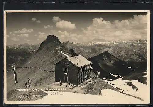 AK Wormserhütte-Lechtaleralpen, Panorama