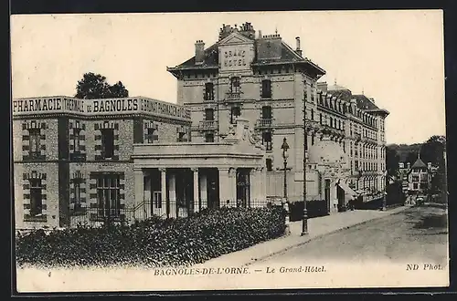 AK Bagnoles-de-l`Orne, Le Grand-Hôtel