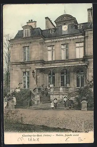 AK Choisy-le-Roi, Mairie, Facade ouest