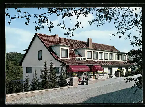 AK Wieda, Hotel-Pension Haus Berlin, Panoramaweg 25