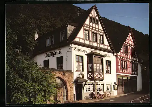 AK Brodenbach /Mosel, Hotel Anker / Gasthaus schwarzer Ritter