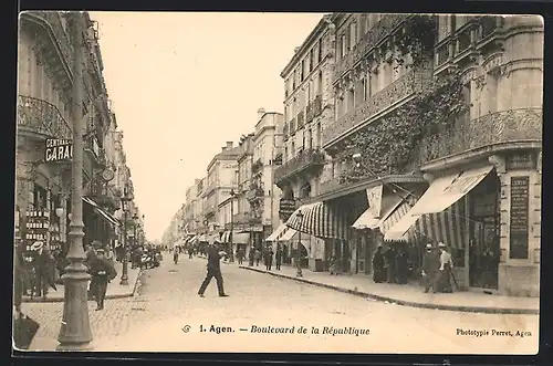 AK Agen, Boulevard de la République