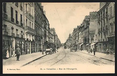 AK Versailles, Rue de l`Orangerie