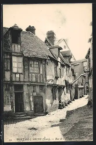 AK Pont-de-l`Arche, Rue de l`Abbaye-sans-Teile