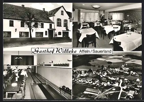 AK Affeln /Sauerland, Gasthof-Pension Willeke-Wortmann, Hauptstrasse 10