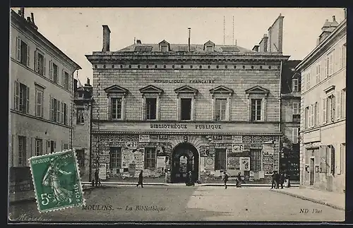 AK Moulins, La Bibliothèque