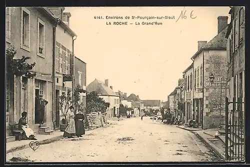 AK La Roche, La Grand` Rue