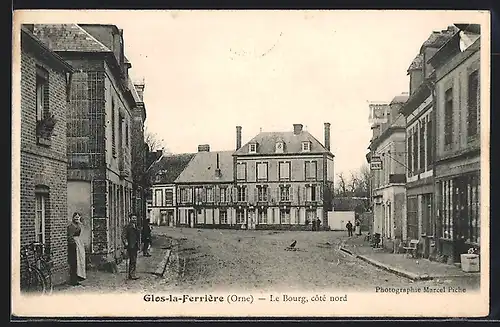 AK Glos-la-Ferriere, le Bourg, cote nord