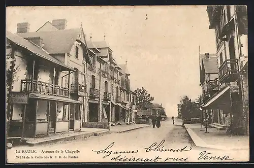 AK La Baule, Avenue de la Chapelle