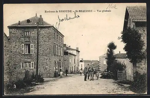 AK Saint-Beauzire, Vue générale