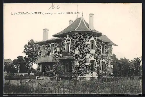 AK Saugnac-et-Muret, Castel Jeanne d`Arc