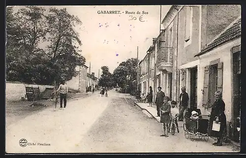 AK Gabarret, Route de Sos