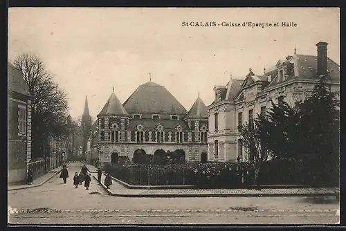 AK Saint-Calais, Caisse d`Epargne et Halle