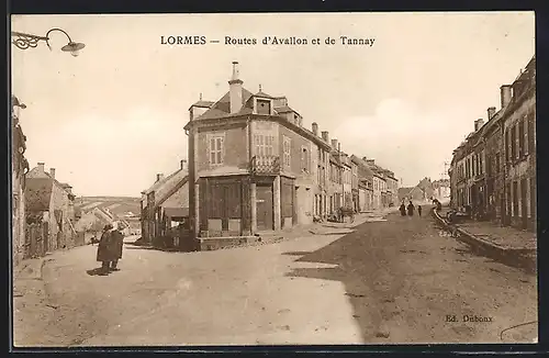 AK Lormes, Routes d`Avallon et de Tannay