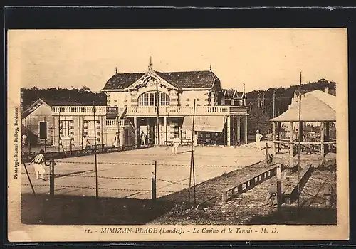 AK Mimizan-Plage, Le Casino et le Tennis