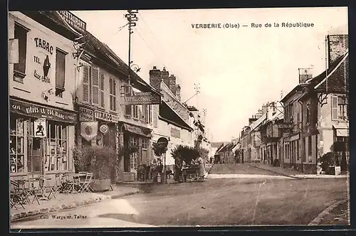 AK Verberie, Rue de la République