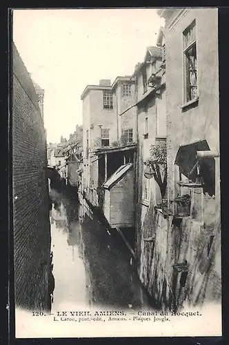 AK Amiens, Canal du Hocquet